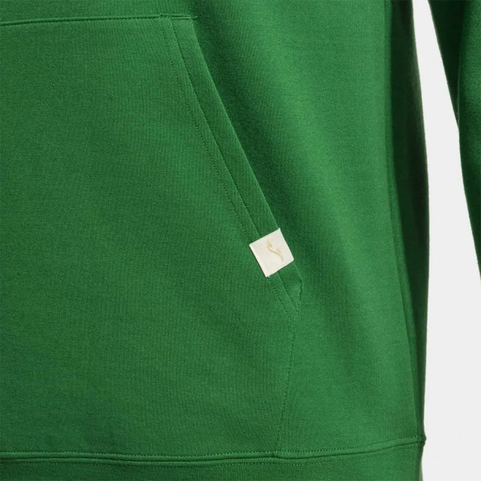 Green Joma men's combi hooded sweatshirt, casual hoodie with front pockets and adjustable drawstrings, made for comfort and style.