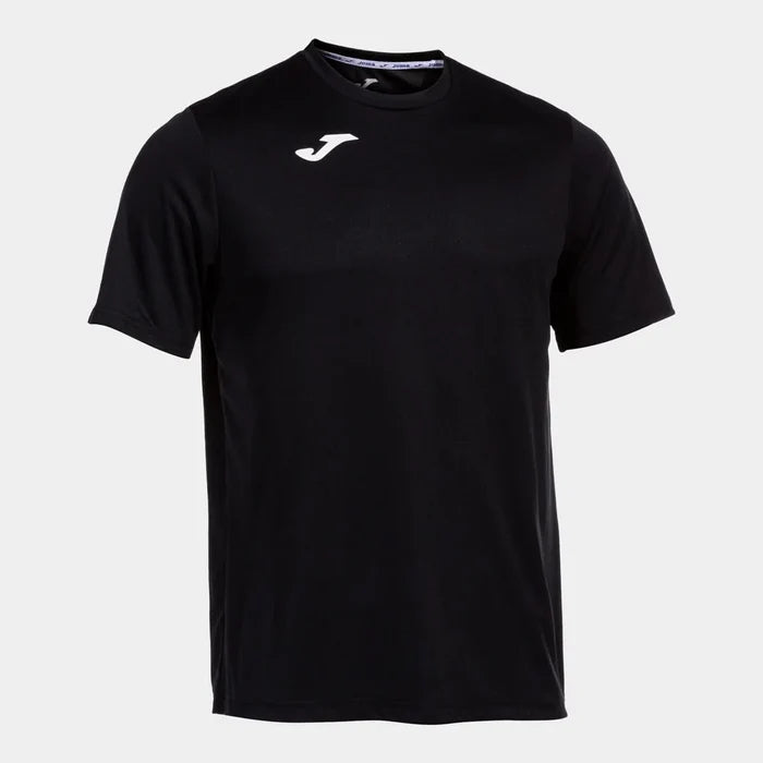 Black Joma men's Combi T-shirt, a casual short-sleeve T-shirt with a comfortable fit and classic design.