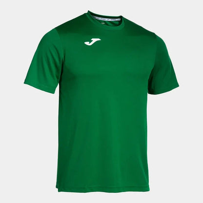 Green Joma men's Combi T-shirt, casual short-sleeve polo style, made from comfortable fabric for everyday wear.