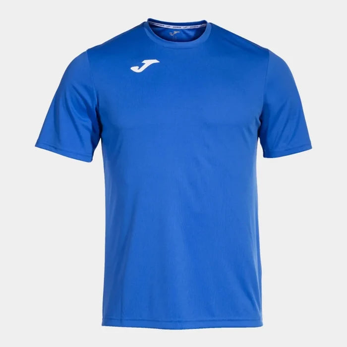 Joma men's Combi T-shirt in royal blue, casual short-sleeve T-shirt with Joma branding, comfortable fit for everyday wear.
