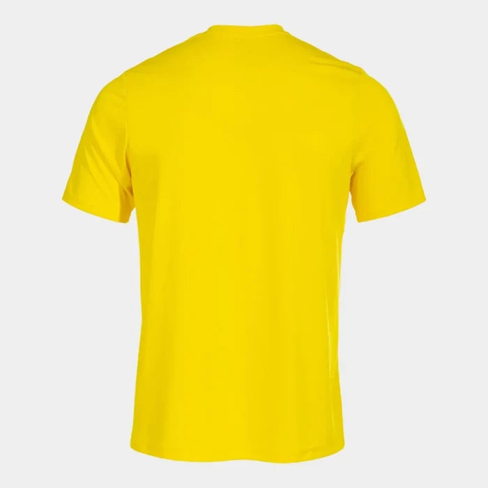 Yellow Joma men's Combi T-shirt, casual short-sleeve polo style, lightweight fabric, front logo, suitable for sports and everyday wear.