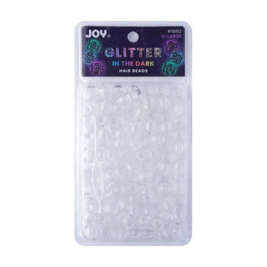 Joy Round Beads XL Glitter Glow