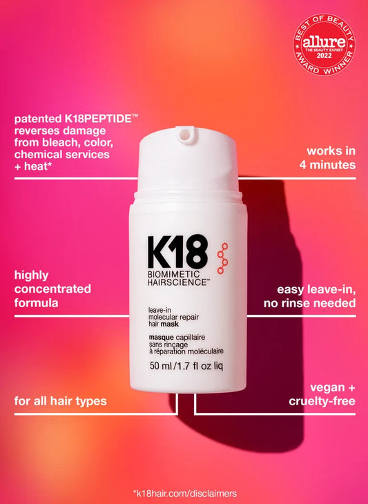 K18 Leave-In Molecular Repair Mask 50ml
