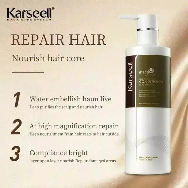 Karseell Maca Power Conditioner shiny smooth 500 ml - DOKAN