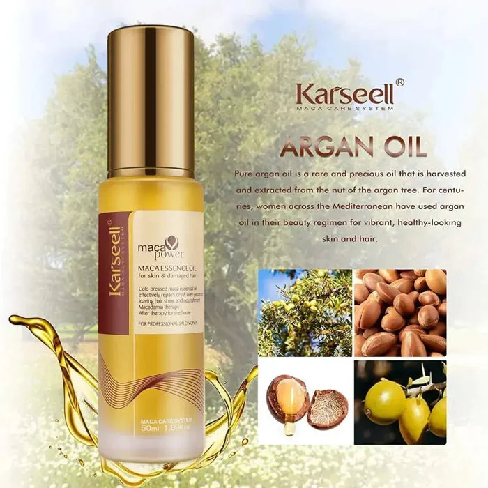 Karseell Maca Power Maca Essence Moroccan Argan Oil 50 ml - DOKAN