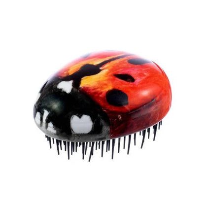 Kent Pebble Detangling Brush - Ladybug