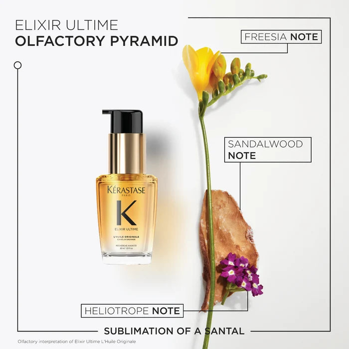 KÉRASTASE ELIXIR ULTIME L'HUILE ORIGINALE TRAVEL SIZE HAIR OIL 30ML