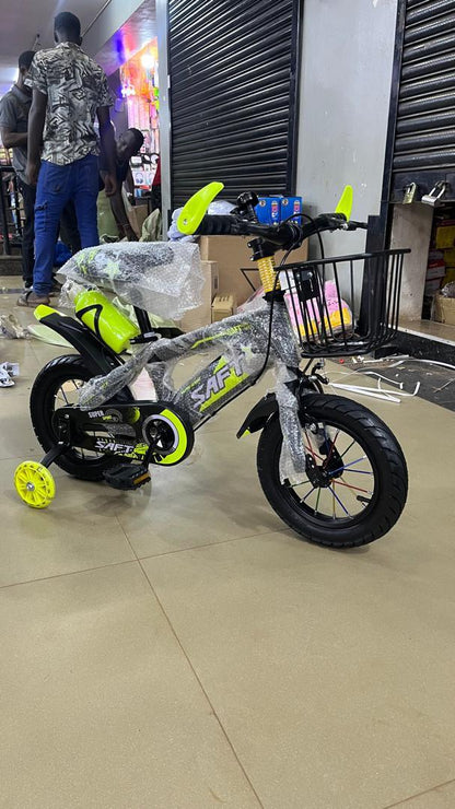 Kids Bicycle – Green/Yellow (SAFT)