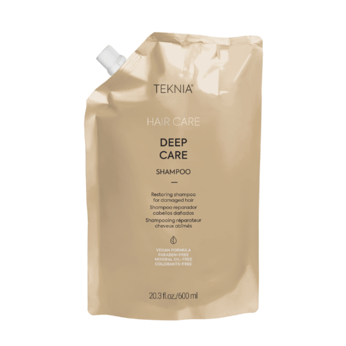 Lakme Deep Care Shampoo 20.3oz Refill Pouch (Runway) - Lakme | Available at Studio 360 Salon, Chatham, NJ