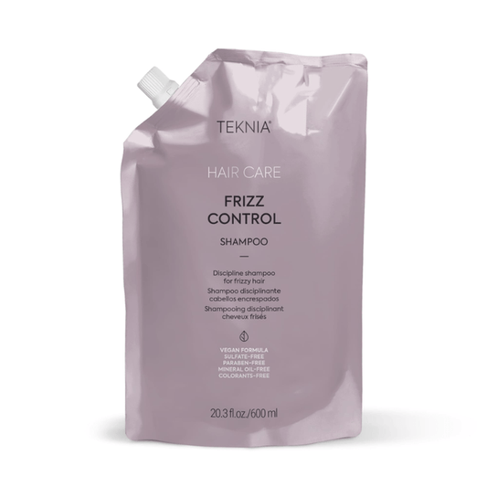 Lakme Frizz Control Shampoo 20.3 oz Refill Pouch (Runway) - Lakme | Available at Studio 360 Salon, Chatham, NJ