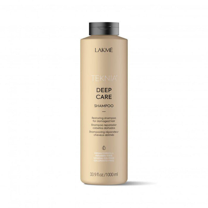 Lakme Teknia Deep Care Shampoo 33.9oz (Runway) - Lakme | Available at Studio 360 Salon, Chatham, NJ