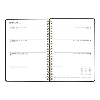 Letts A5 Weekly Planner, Celebrate, 2027 Grey 27-082184#color_grey