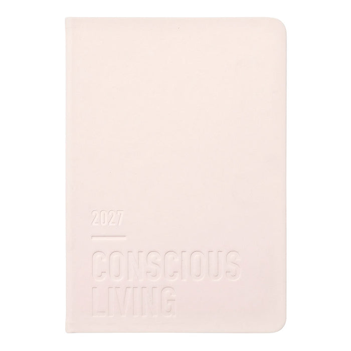 Letts A5 Weekly Planner, Conscious, 2027 Rosewater 27-082399#color_rosewater