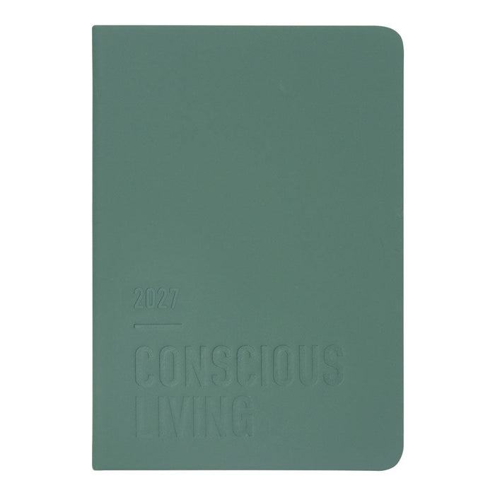 Letts A5 Weekly Planner, Conscious, 2027 Pine 27-082553#color_pine