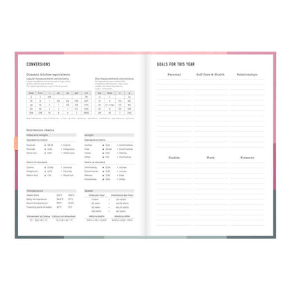 Letts A5 Weekly Planner, Gradient, 2027 Rose 27-082570#color_gradient-rose