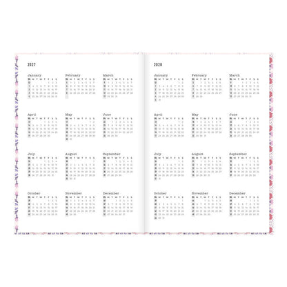 Letts A5 Weekly Planner, Morocco, 2027 Pink 27-082494#color_morocco-pink