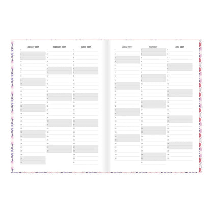 Letts A5 Weekly Planner, Morocco, 2027 Pink 27-082494#color_morocco-pink
