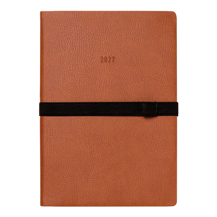 Letts A5 Weekly Planner, Oslo, 2027 Tan 27-082334#color_tan
