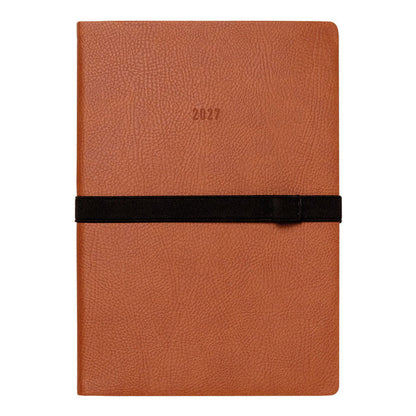 Letts A5 Weekly Planner, Oslo, 2027 Tan 27-082334#color_tan