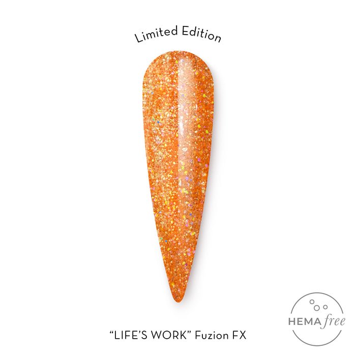 Life's Work | Glitter FX | Fuzion FX 15ml Limited Edition