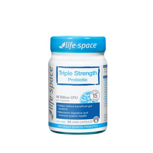 LIFESPACE Triple Strength Probiotic 96 Billion 30 Capsules - myernk