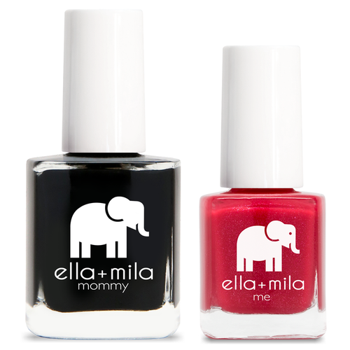 Mommy & Me set: Lights Out and No Place Like Home nail polish bottles – ella+mila