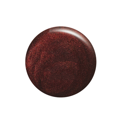 Lip Stain shimmery burgundy brown nail polish color swatch