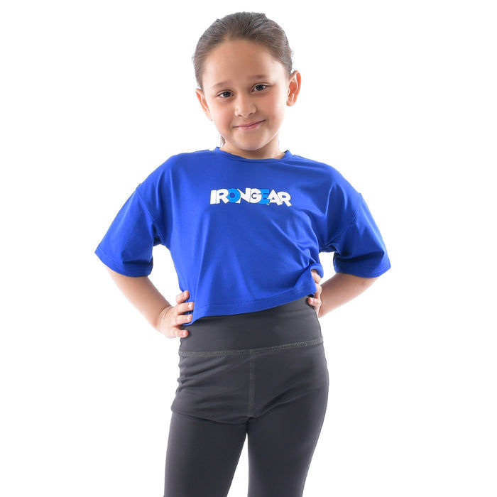 Little Drop Shoulder Crop Top - IRONGEAR Fitness
