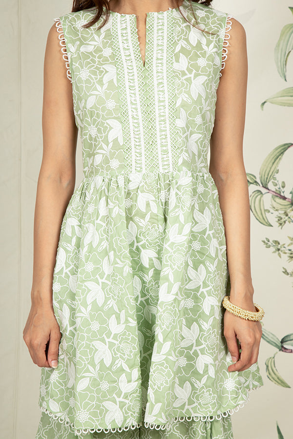 Magnolia Kurta Green