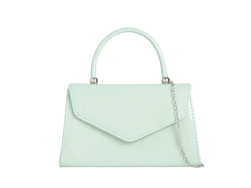 Mint Green Patent Handbag