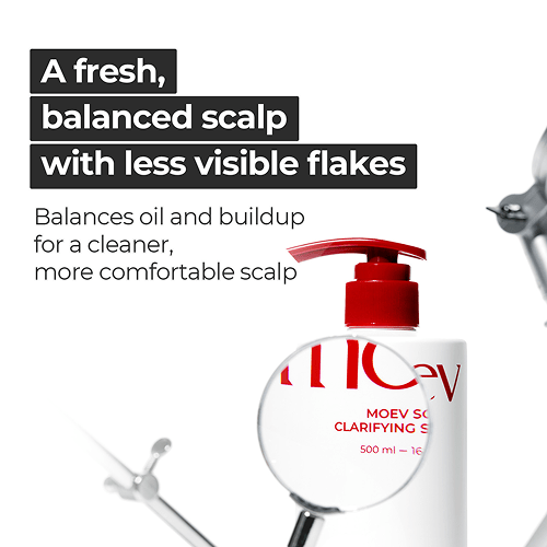 MOEV Scalp Clarifying Shampoo 500ml شامبو مويف لتنظيف فروة الرأس - Princess Cosmetics Qatar