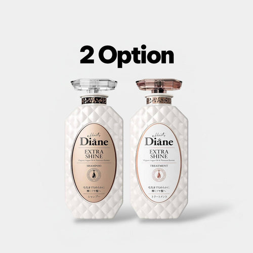 Moist Diane Extra Moist & Shine Line 450ml خط مويست ديان فائق الترطيب واللمعان - Princess Cosmetics Qatar