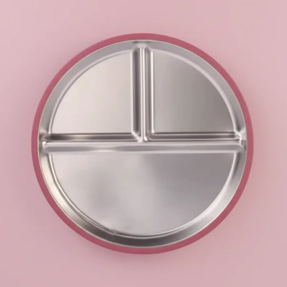 Montessori Mates Stainless Steel Divider Plate w' Lid
