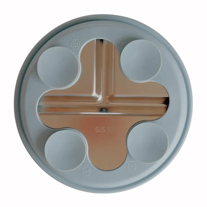 Montessori Mates Stainless Steel Divider Plate w' Lid