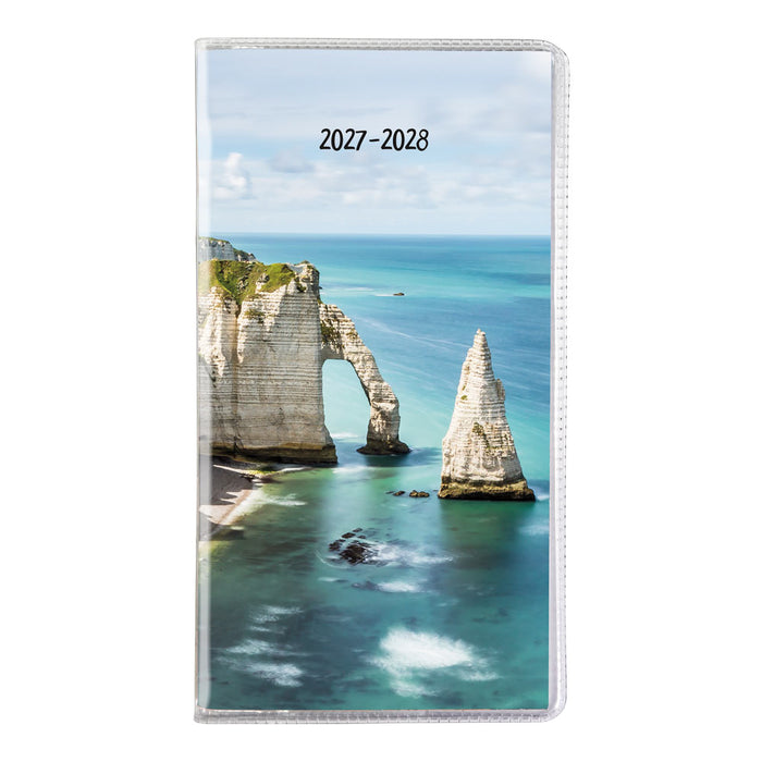 Monthly Two-Year Pocket Planner, Assorted Designs, 2027-2028 (CA424.ASX-27)