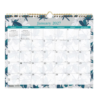 Monthly Wall Calendar, Garden, 2027 (C171115-27)