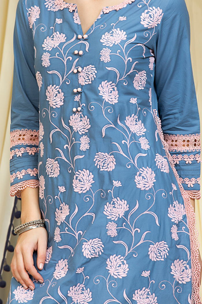 Mulmul Supima Cotton Claudia Kurta