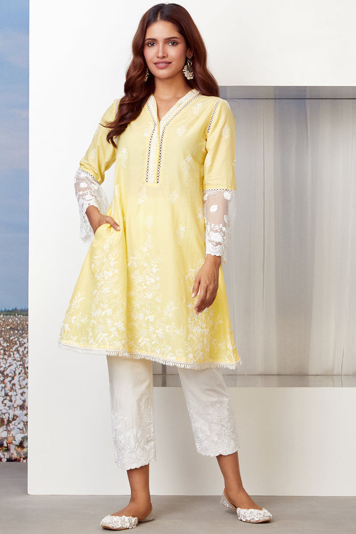 Mulmul Supima Cotton Gemma Kurta