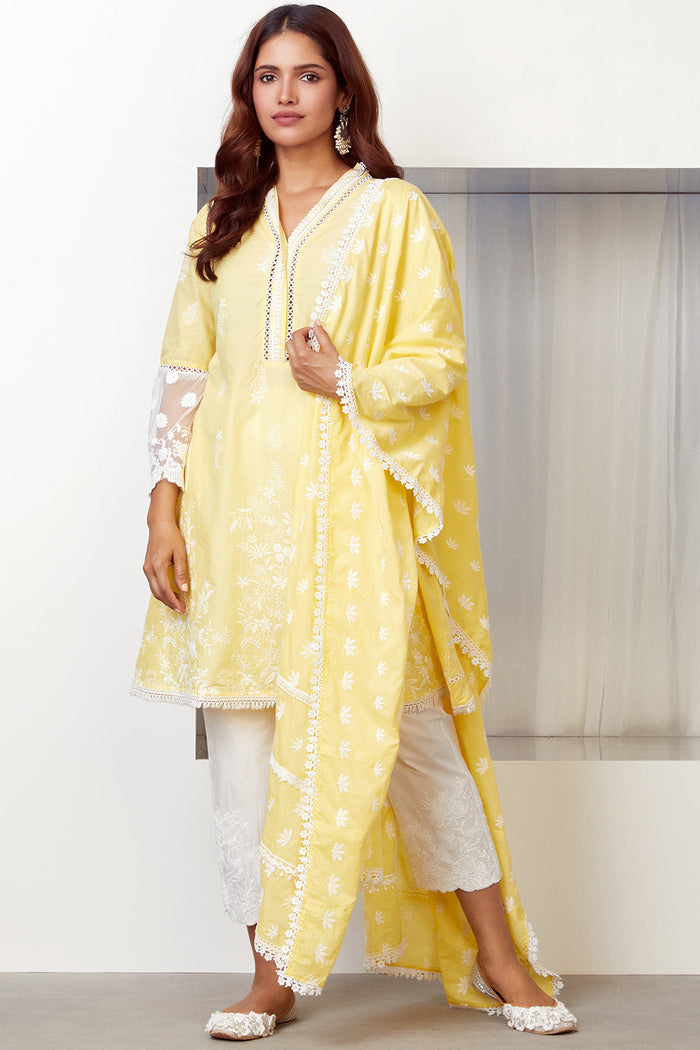 Mulmul Supima Cotton Gemma Kurta