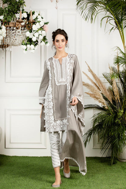 Mulmul Supima Cotton Lily Dupatta