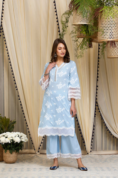 Mulmul Supima Cotton Lola Kurta