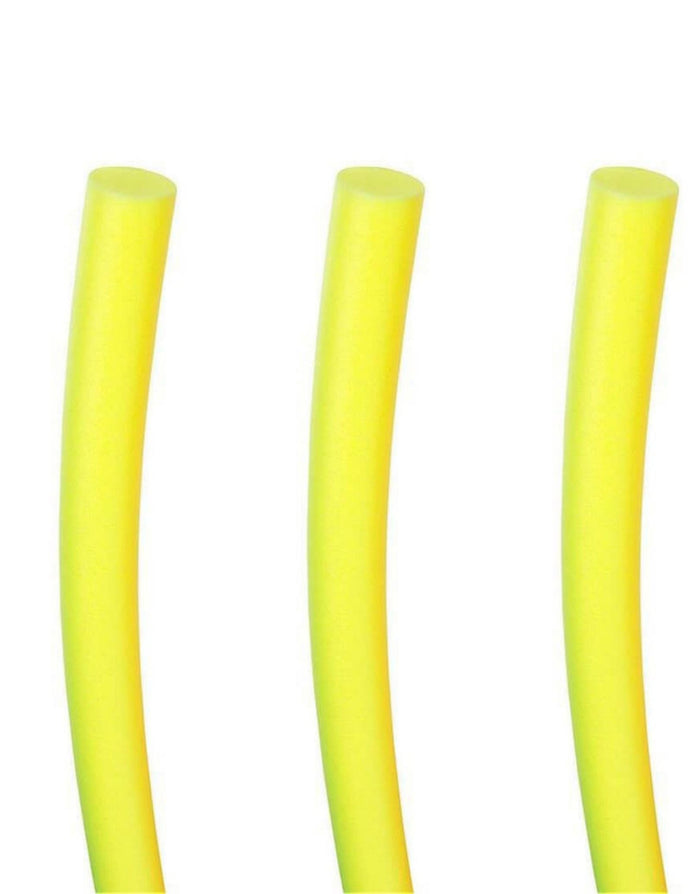 Neon yellow high quality comfy swimming noodle earplugs