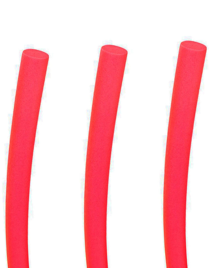 Neon pink EVA foam comfy swimming noodles, high quality training aid