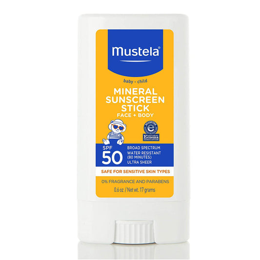 Mustela Baby Mineral Sunscreen Stick SPF 50 Broad Spectrum