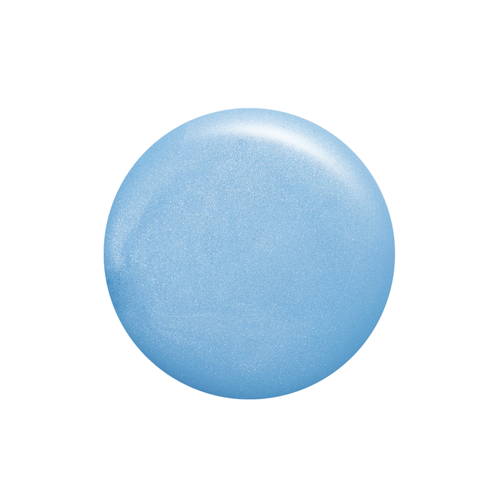 My Pool Party baby blue shimmer nail polish color swatch