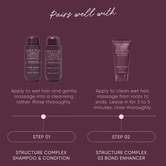 NAK Hair STRUCTURE COMPLEX Shampoo 350ml