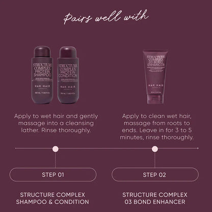 NAK Hair STRUCTURE COMPLEX Shampoo 350ml