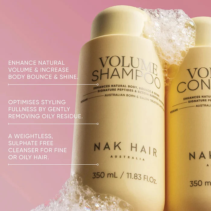 NAK Hair VOLUME Shampoo 350ml
