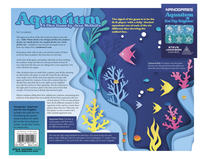 Nanogames: Aquarium and Eat Thy Neighbor
