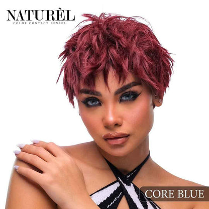 Naturel Lenses Core Blue - Vibrant Korean Lenses - Colored Contact Lenses - Naturel -- United Arab Emirates -- Pinky Cosmetics